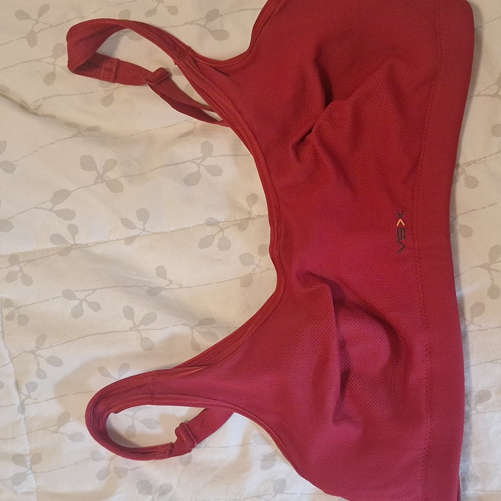 VSX Victoria's Secret Sports Bra 34D Red